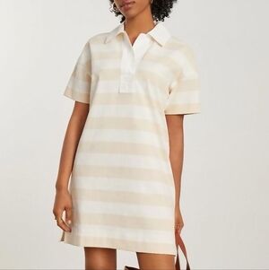 Everlane Cream White Polo Dress